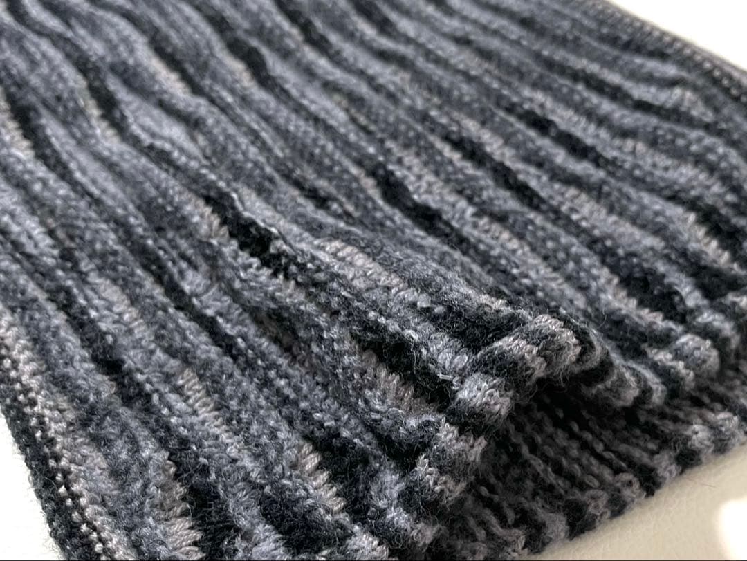 【美品】ワイズフォーメン　ニット マフラー　90s アーカイブ　ヨウジヤマモト