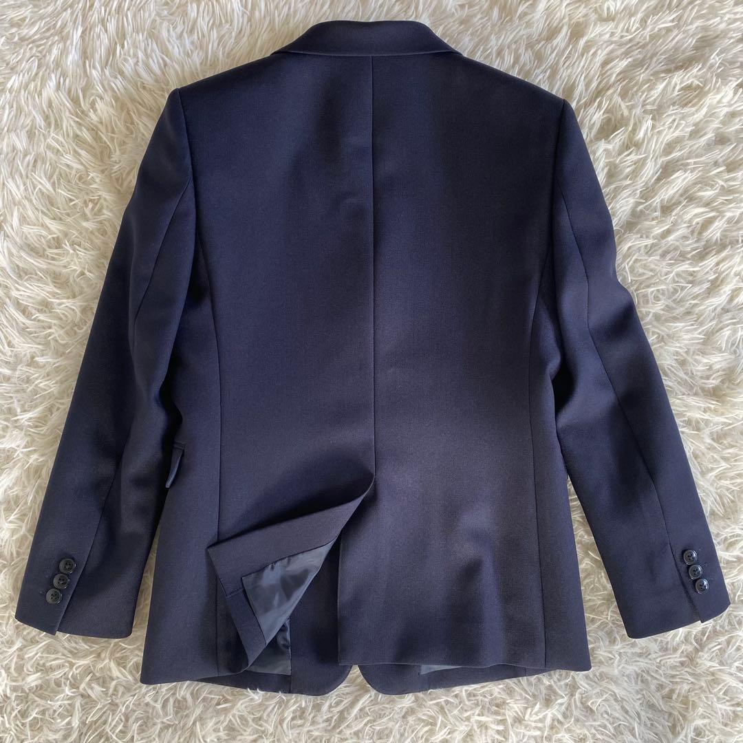 【未使用に近い】ショパン　レジメンタルタイベーシックスーツセット　160cm 紺