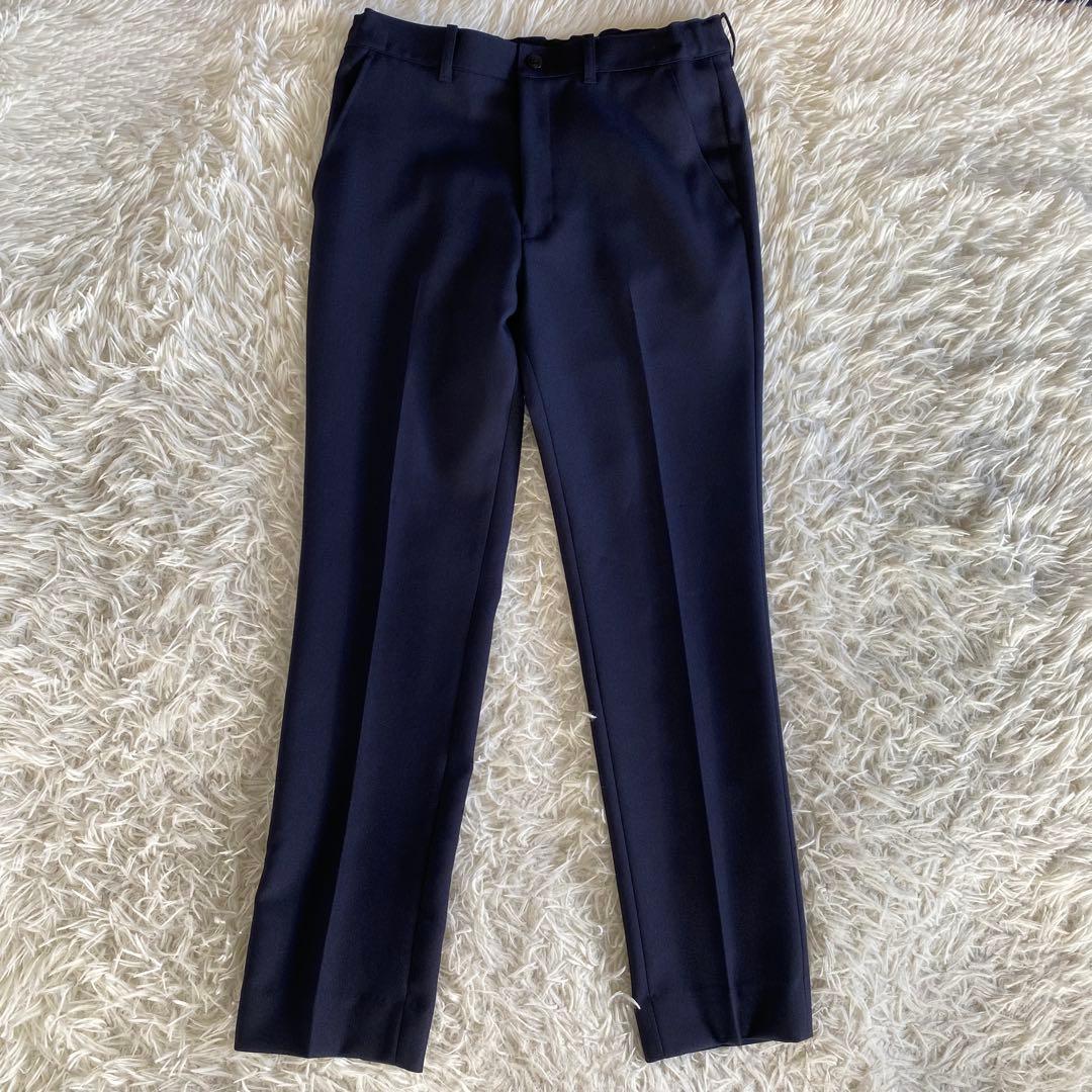 【未使用に近い】ショパン　レジメンタルタイベーシックスーツセット　160cm 紺