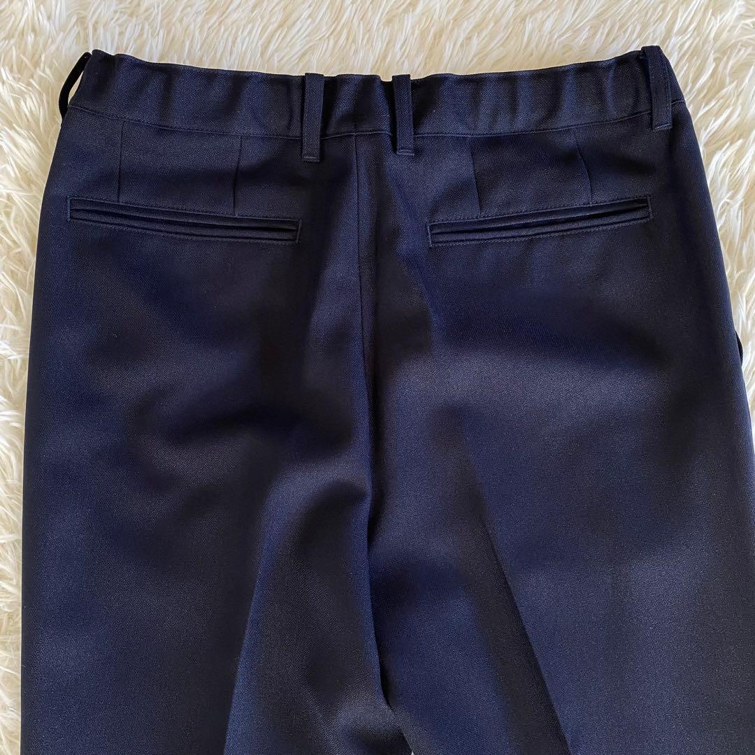 【未使用に近い】ショパン　レジメンタルタイベーシックスーツセット　160cm 紺