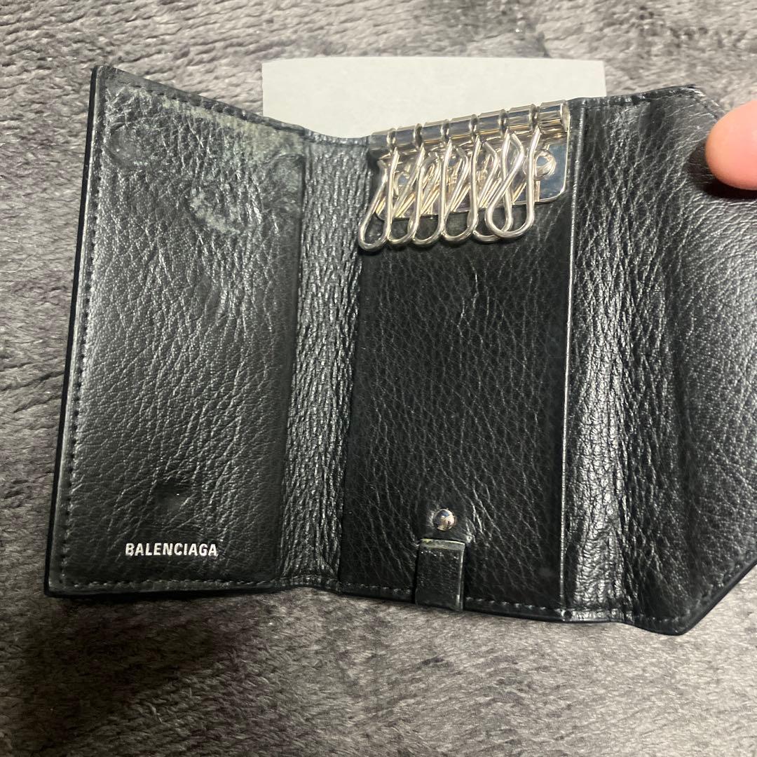 バレンシアガ　キーケース　キーリング　キーホルダー　ストラップ　財布