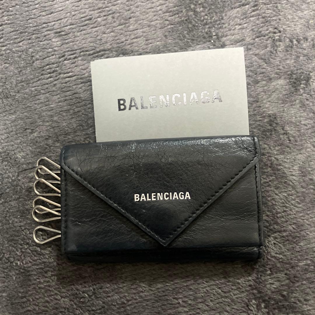 バレンシアガ　キーケース　キーリング　キーホルダー　ストラップ　財布