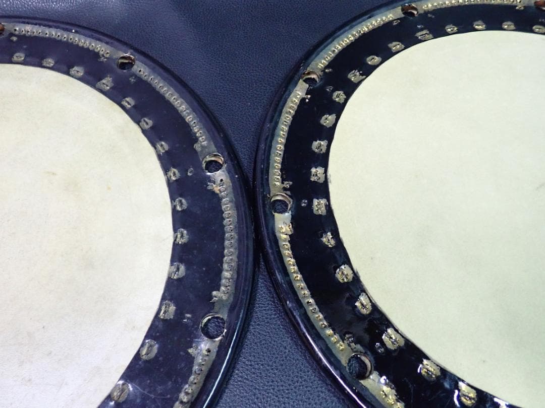 和太鼓 　締め太鼓　の革　民謡　お囃子