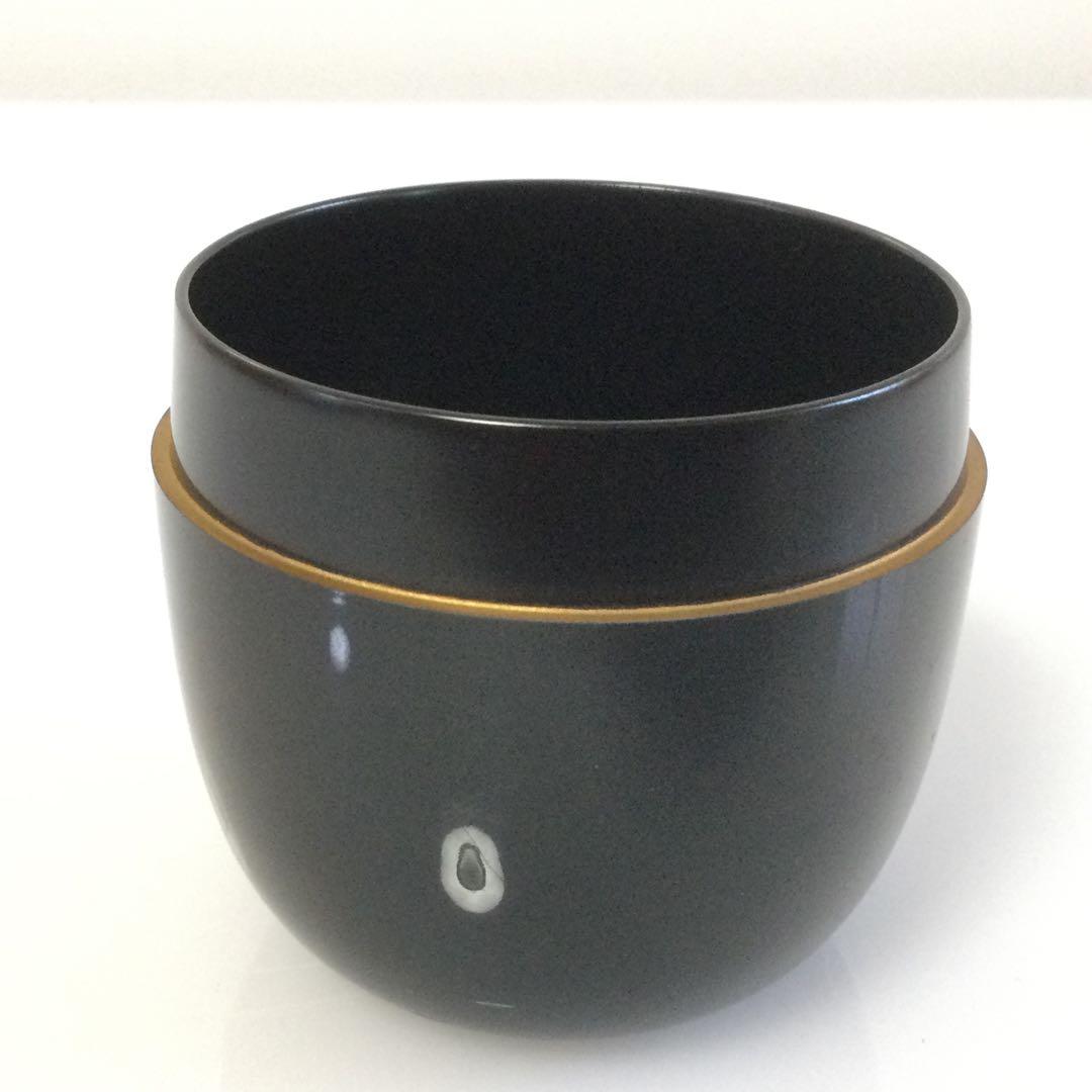 住吉蒔絵棗 茶入 塗師木村表哲作 茶道具 供布供箱 M