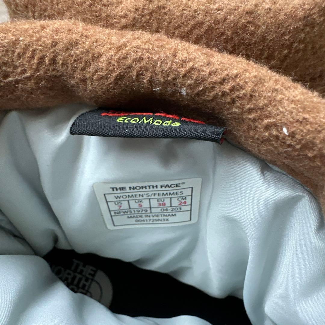 The North Face ブラウン スノーブーツ