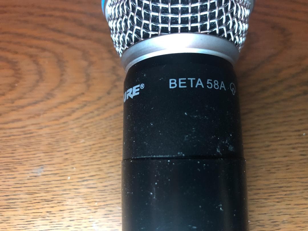 SHURE PGX24／BETA 58A ワイヤレスシステム