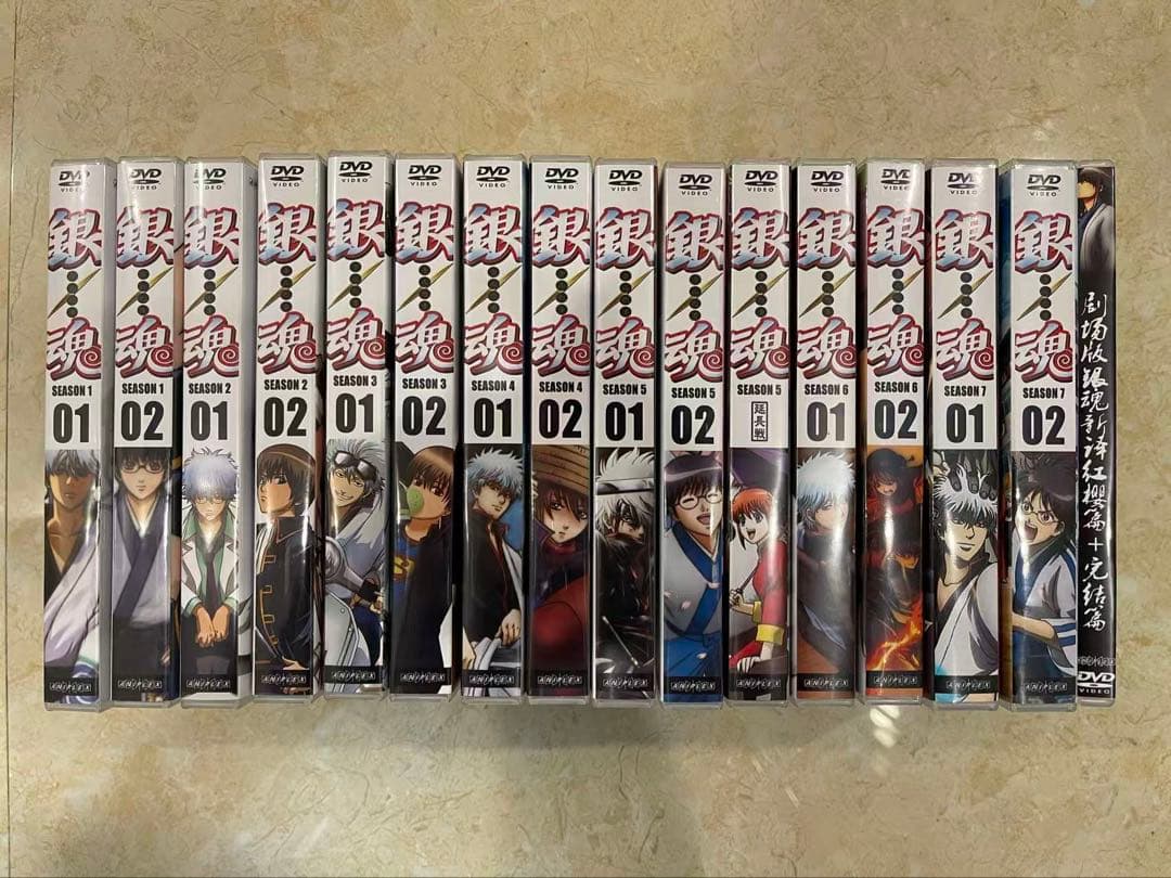 DVD BOX 銀魂TV+劇場版