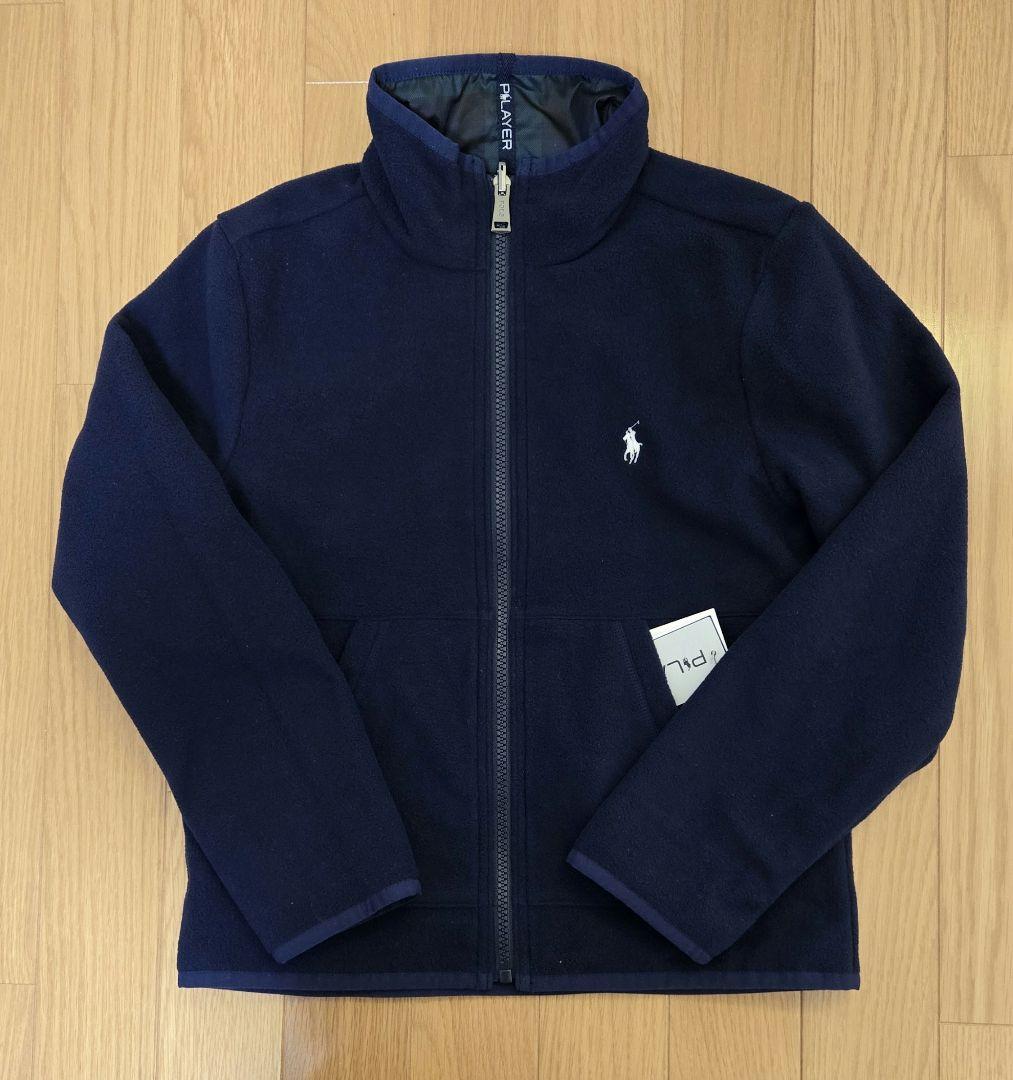 新品タグ付き　ラルフローレン　リバーシブル　フリースジャケット　140