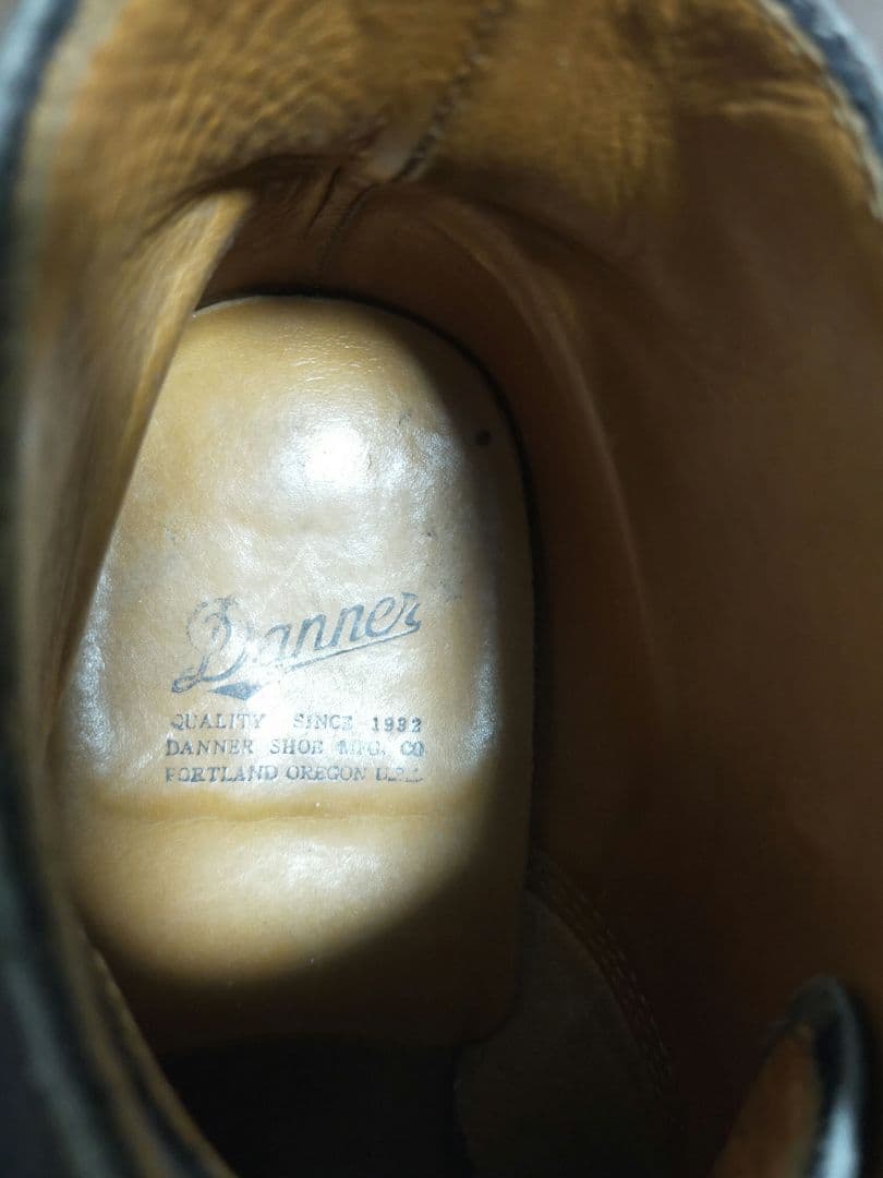 DANNERレザー ハイカットブーツ 黒 vibram 26.5