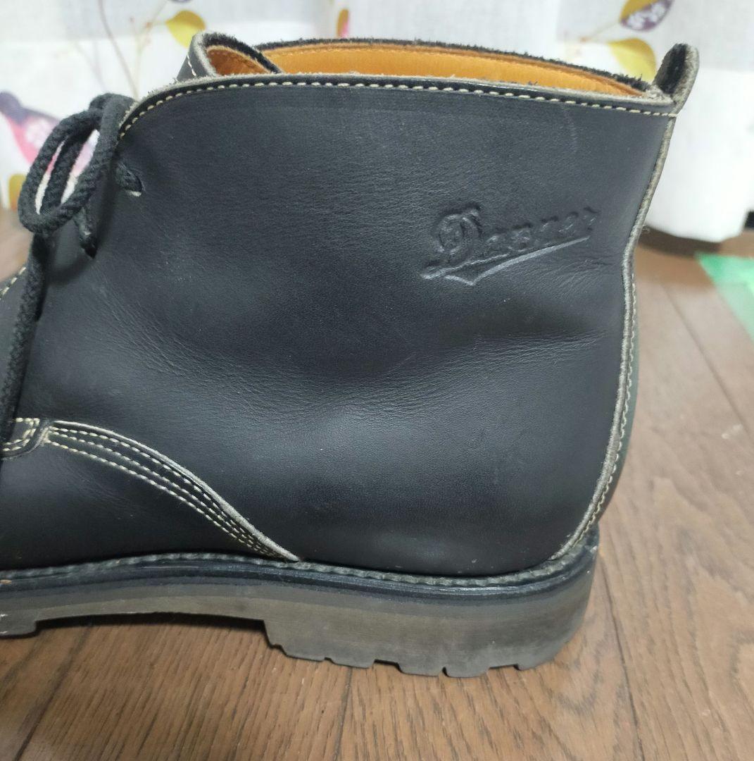 DANNERレザー ハイカットブーツ 黒 vibram 26.5