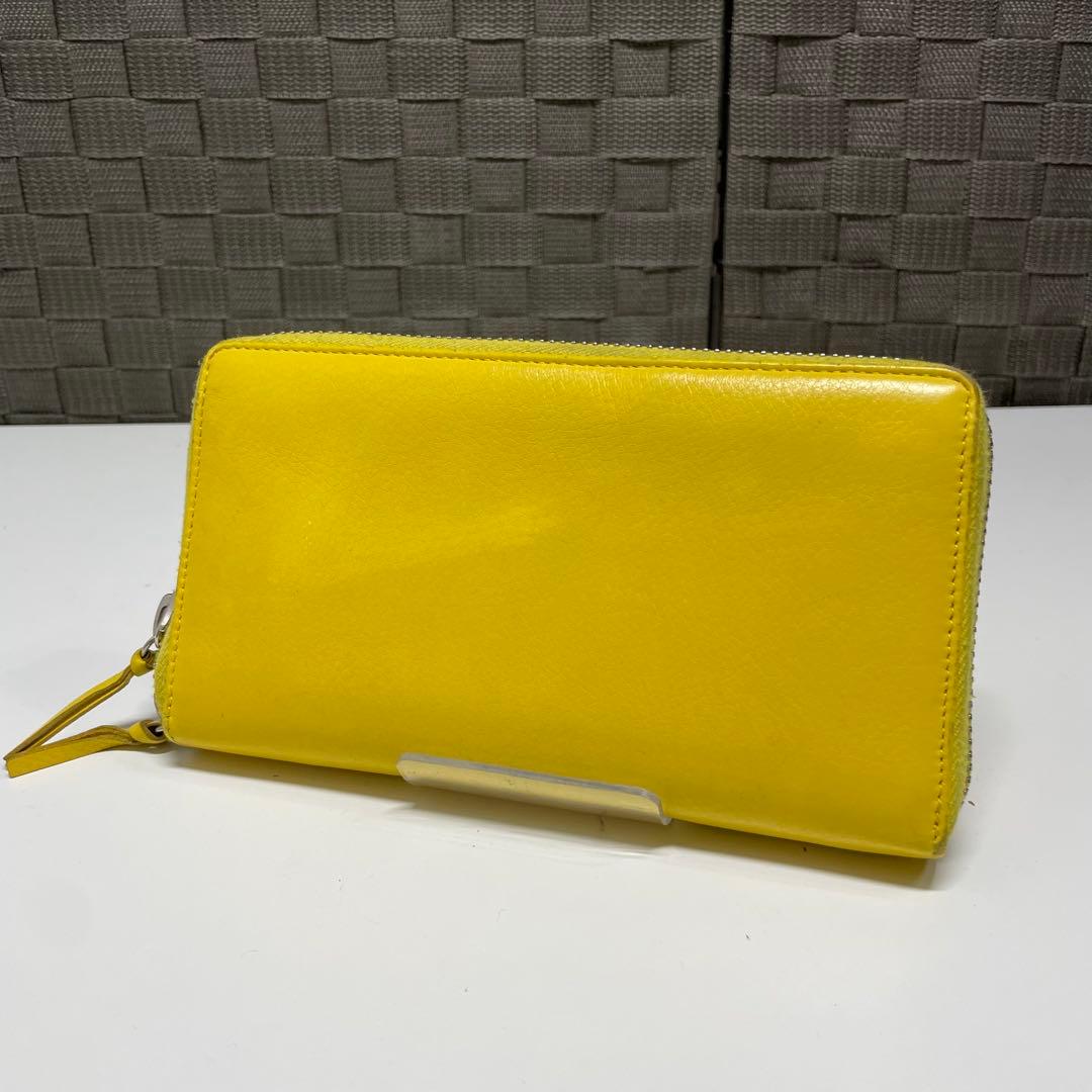 さ*ぼ様 BALENCIAGA イエロー 長財布