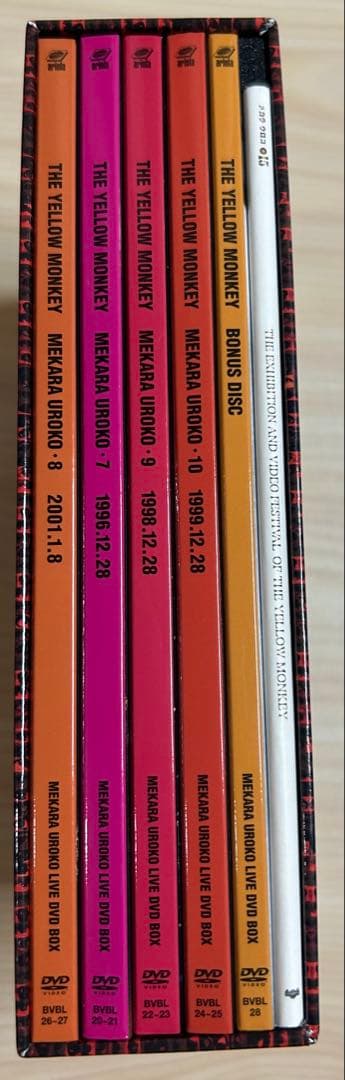 THE YELLOW MONKEY/メカラ ウロコ・LIVE DVD-BOX