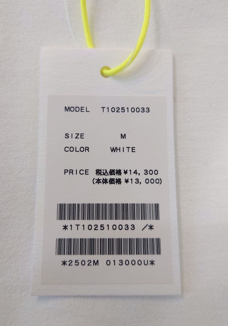 MASAYA　TFW49 ホワイト Tシャツ Mサイズ