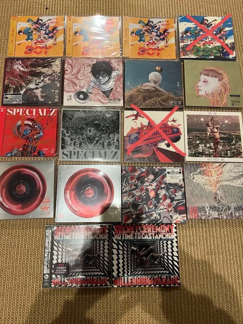 King Gnu・Millennium Parade CDDVDポスターグッズ