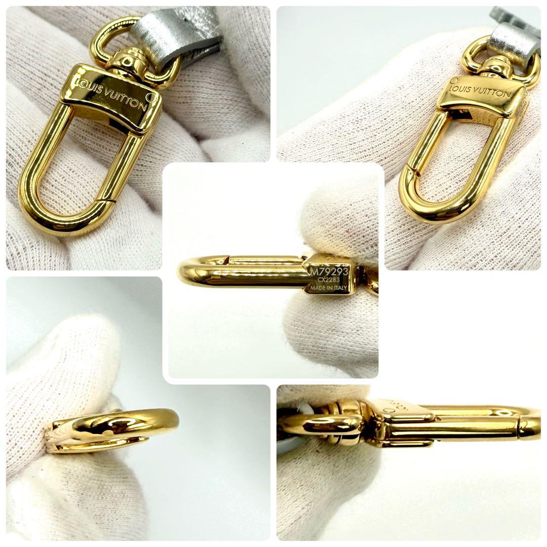 未使用級 ルイヴィトン バッグチャーム 日本限定 レア スノーフレーク 雪 結晶