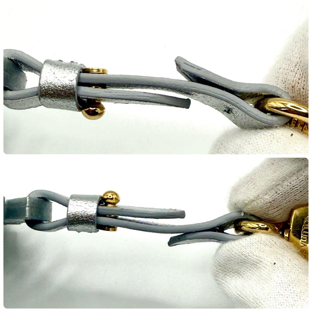 未使用級 ルイヴィトン バッグチャーム 日本限定 レア スノーフレーク 雪 結晶