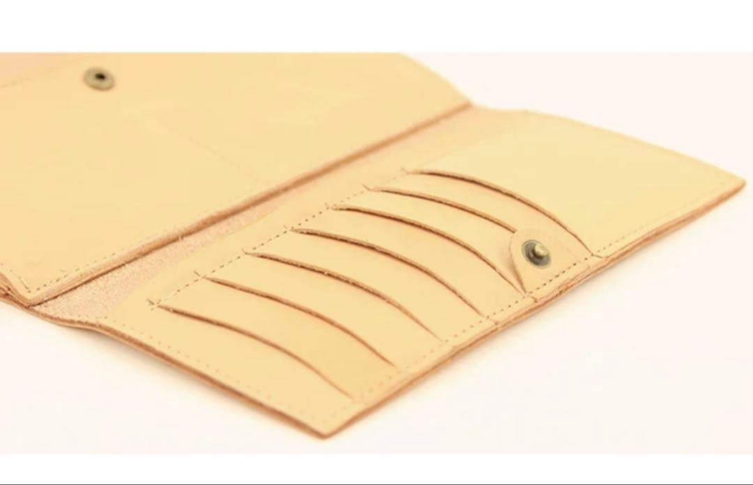 【新品未開封】Native Creation ヌメ革三つ折り長財布