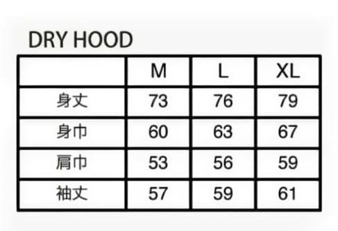 DRT×ELECTRIC トロフィーショートドライ フーディー Lサイズ