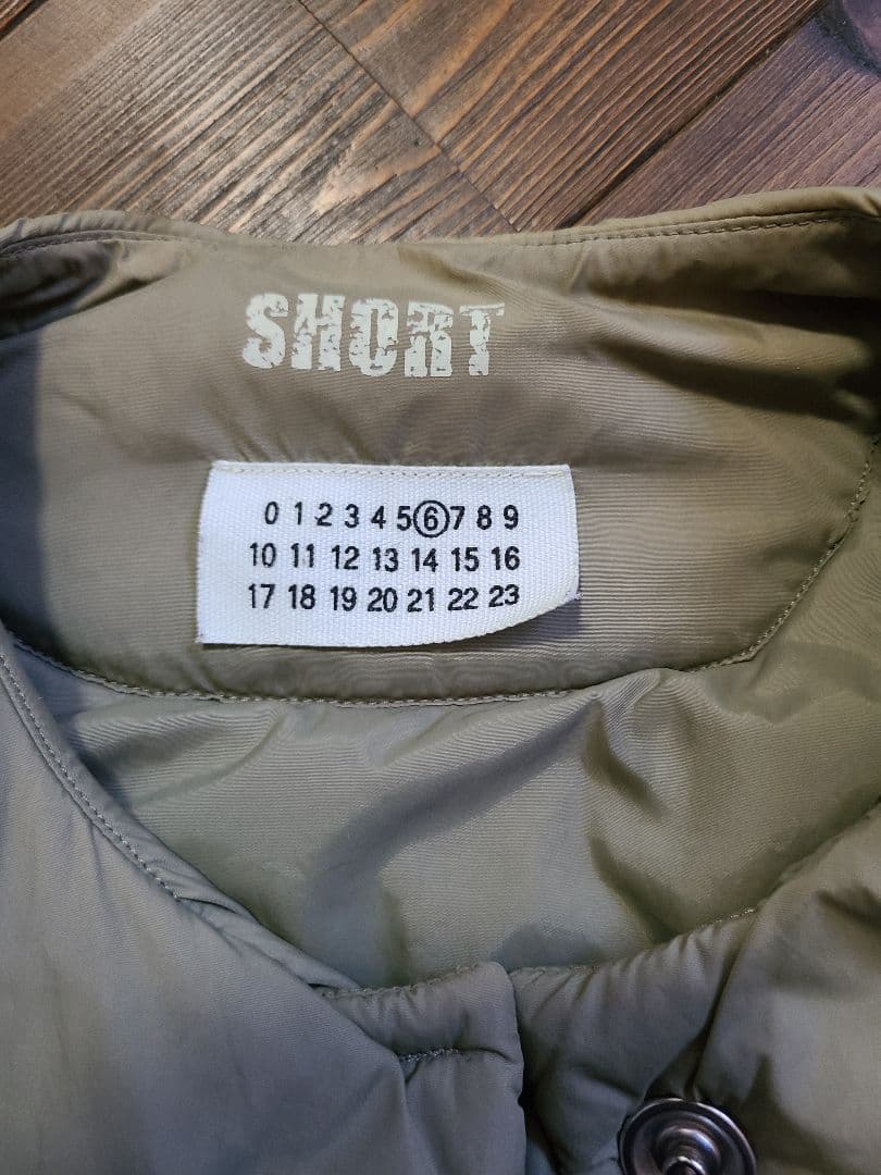 希少　マルタンマルジェラ6　中綿ベスト