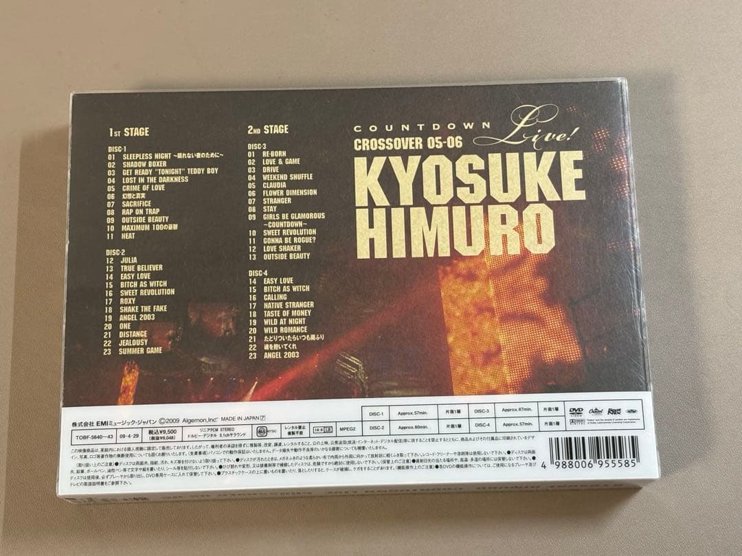 氷室京介 COUNTDOWN LIVE CROSSOVER 05-06