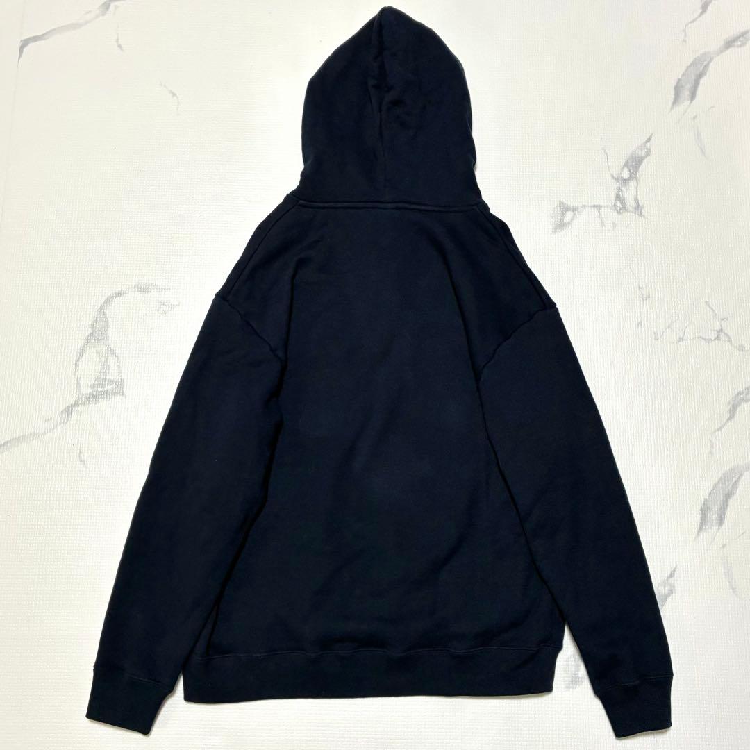 DUUBLE STANDARD CLOTHING パーカー ネイビー ワッペン