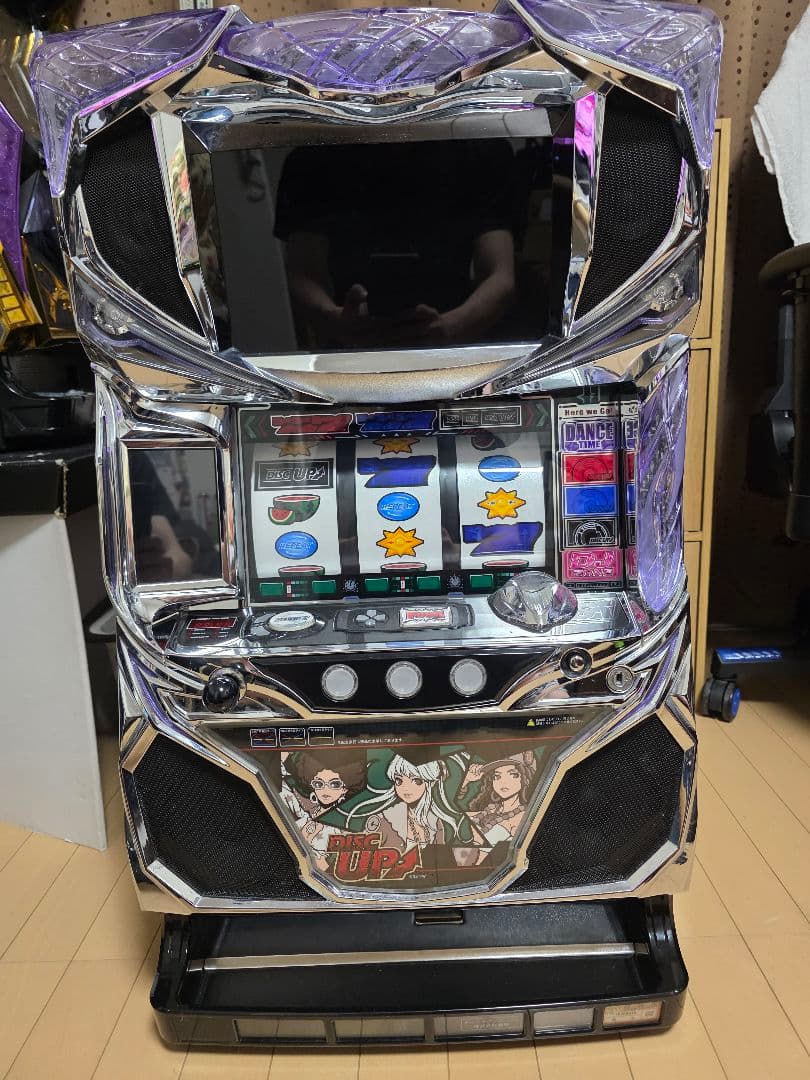 gonzo　パチスロ　ディスクアップ　　緑パネル