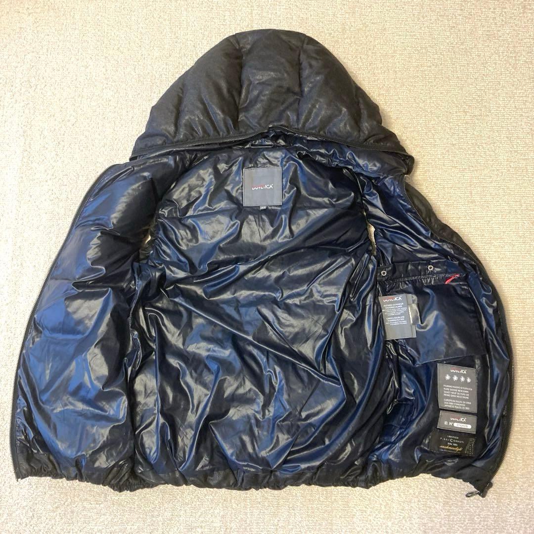 美品❣️DUVETICA 　ダウンベスト　FEBEDUE　濃いグレー　42 L