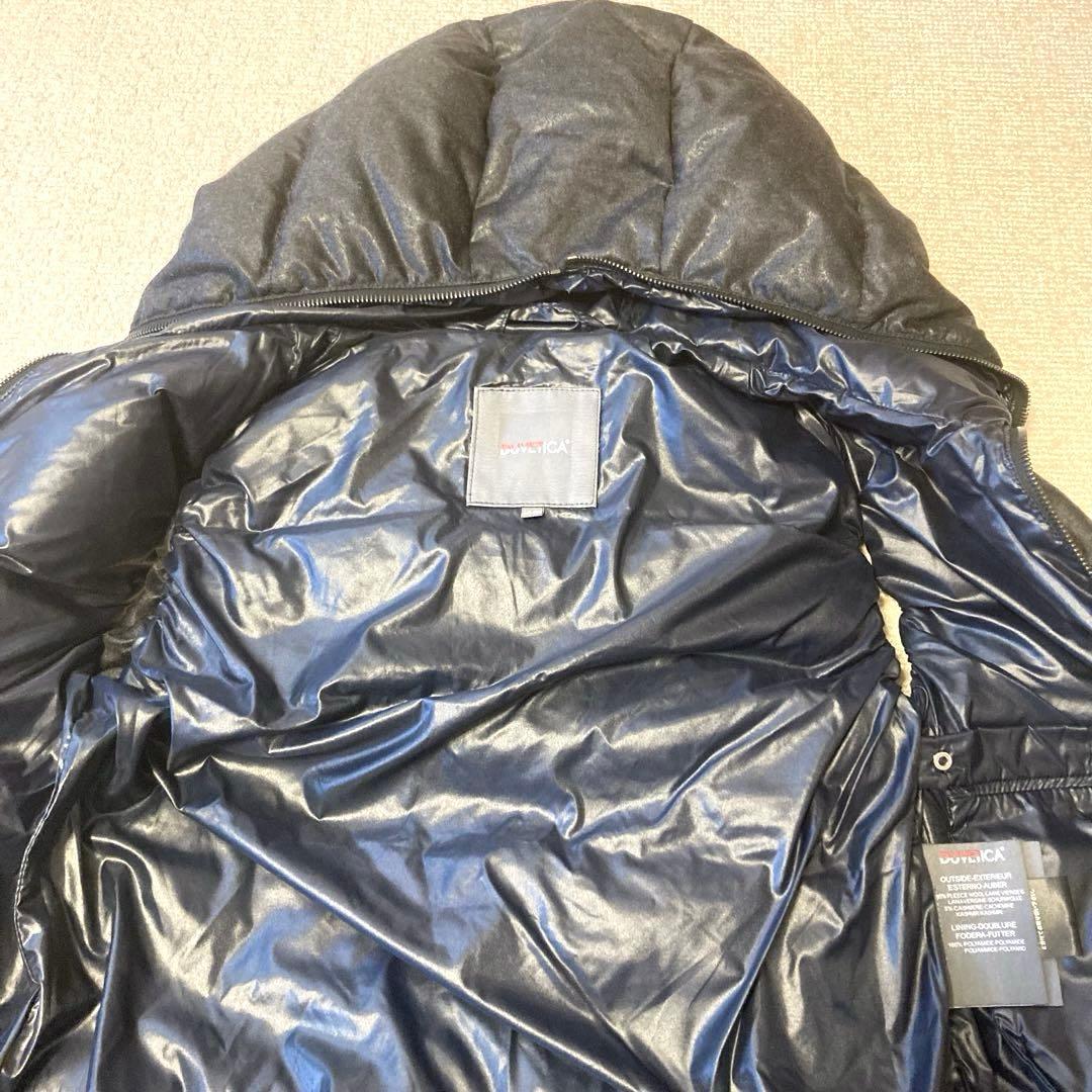 美品❣️DUVETICA 　ダウンベスト　FEBEDUE　濃いグレー　42 L
