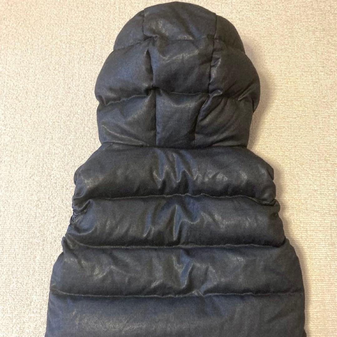 美品❣️DUVETICA 　ダウンベスト　FEBEDUE　濃いグレー　42 L