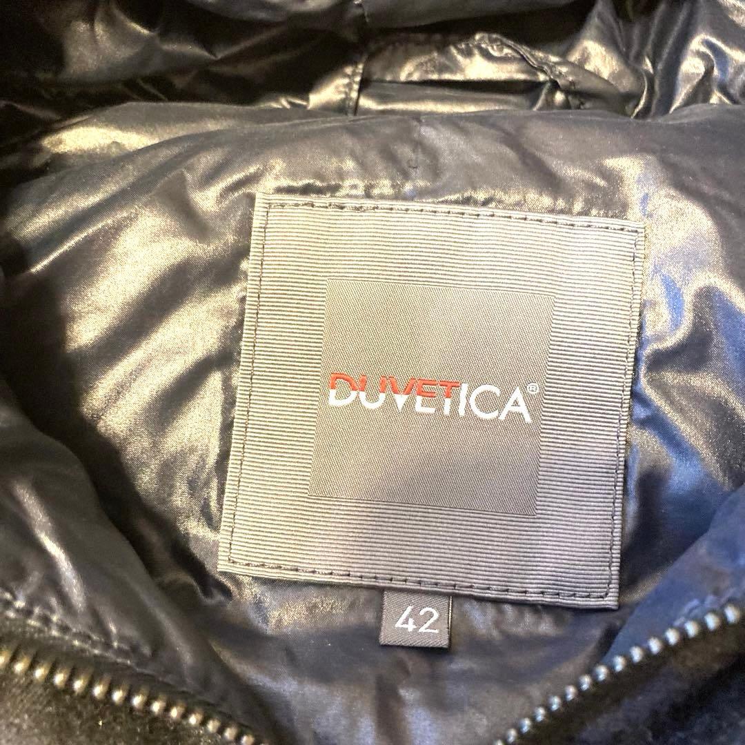 美品❣️DUVETICA 　ダウンベスト　FEBEDUE　濃いグレー　42 L