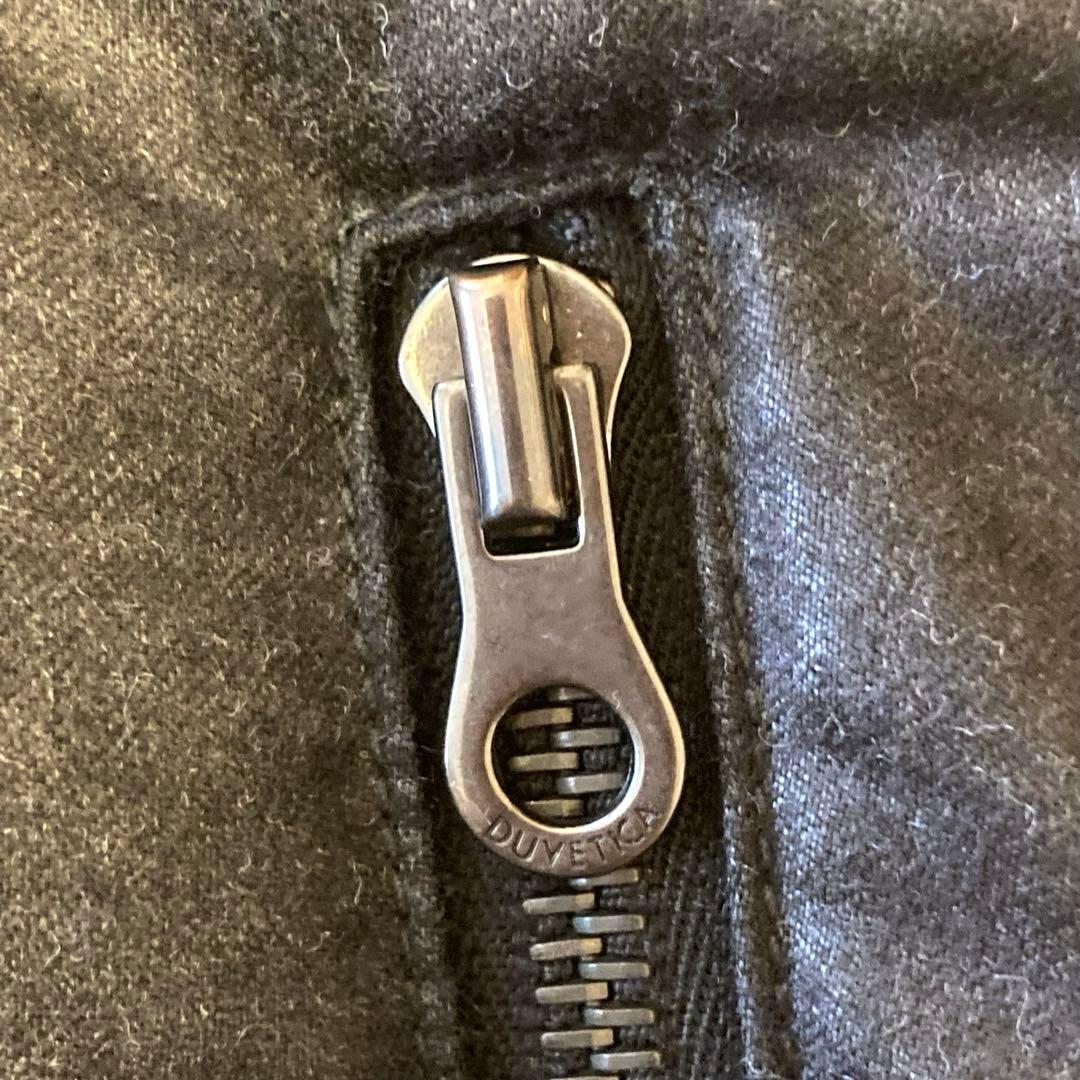 美品❣️DUVETICA 　ダウンベスト　FEBEDUE　濃いグレー　42 L