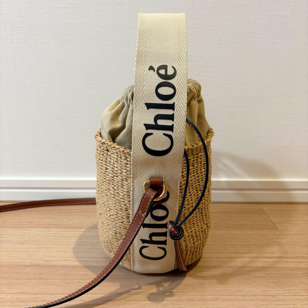 クロエ Chloe Woody スモールバスケット バッグ カゴバッグ