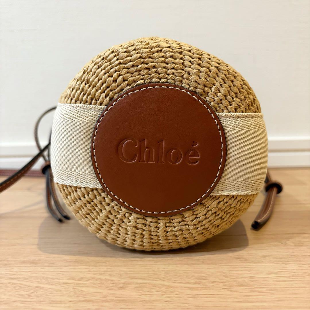 クロエ Chloe Woody スモールバスケット バッグ カゴバッグ