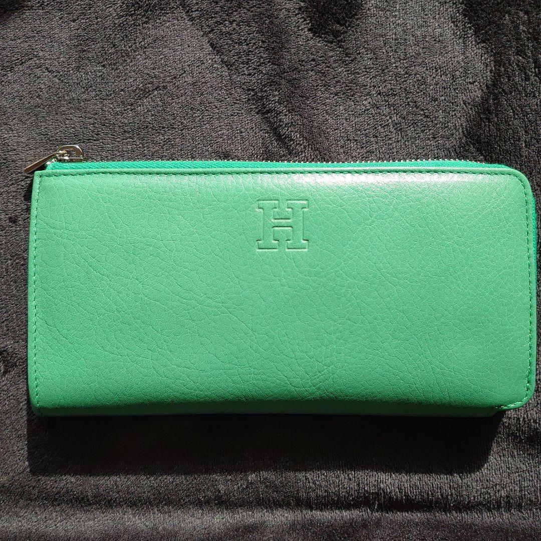 【新品未使用綺麗】ヒロフ　長財布 Hロゴ