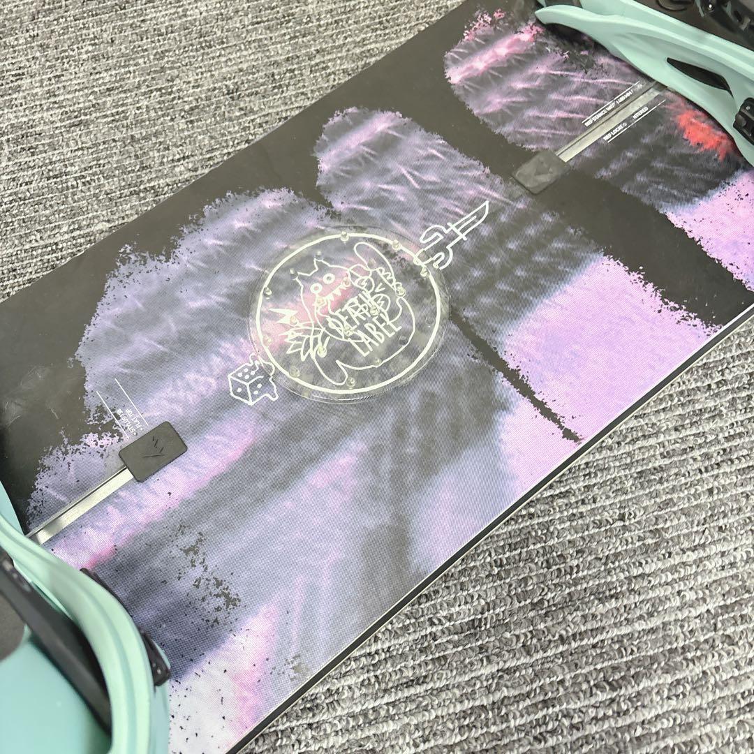 42超豪華❗️バートン×FLUX レディース スノーボードセット★スノボ138cm