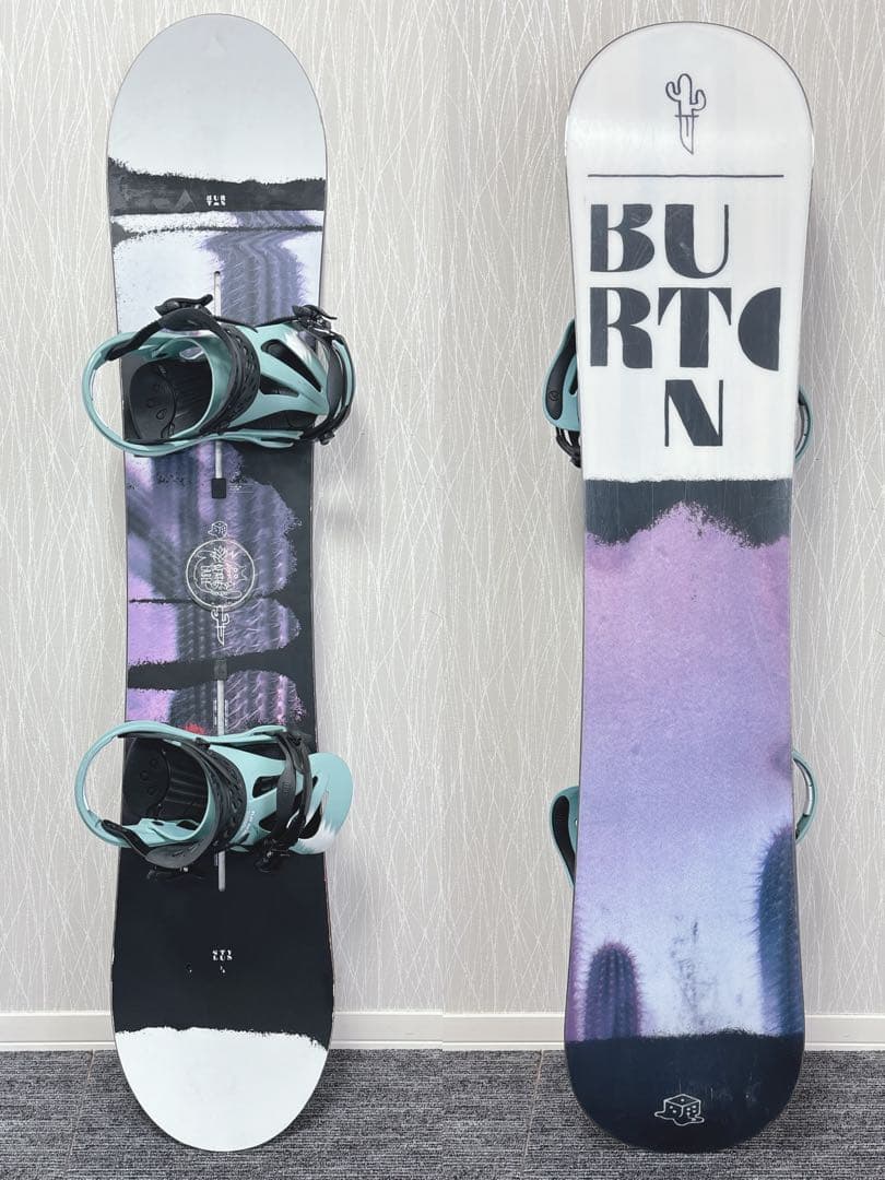 42超豪華❗️バートン×FLUX レディース スノーボードセット★スノボ138cm
