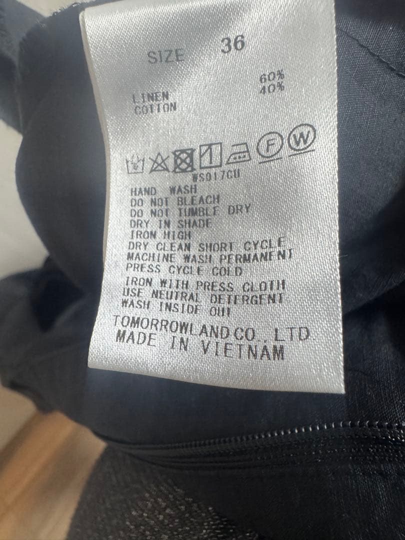 Ballsey ブラック ノースリーブ オールインワン