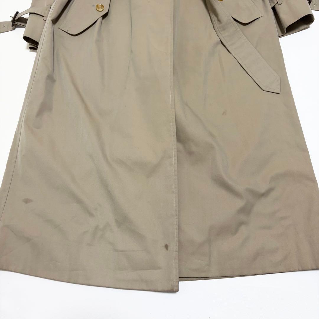 90's バーバリー トレンチコート ステンカラーコート ノバチェック