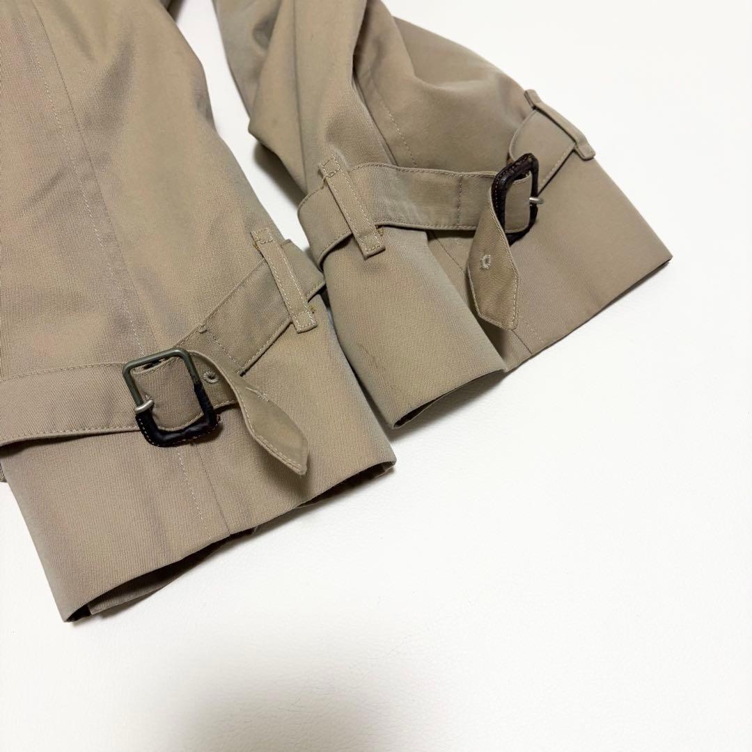 90's バーバリー トレンチコート ステンカラーコート ノバチェック