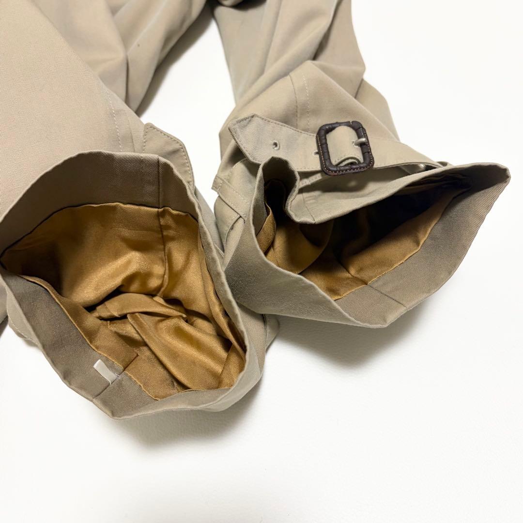 90's バーバリー トレンチコート ステンカラーコート ノバチェック