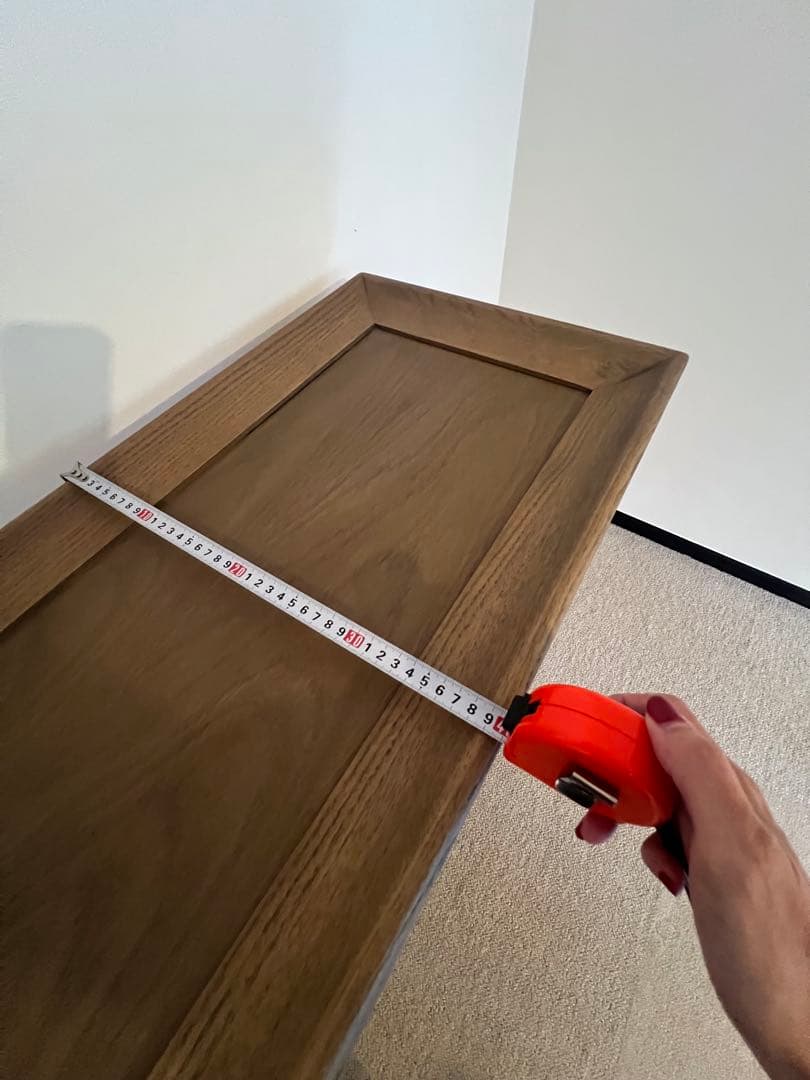 M*m様 クロスデザイン木製テーブル