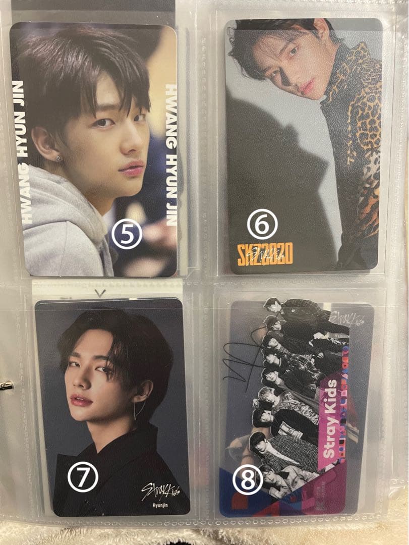 ヒョンジン　トレカ　スキズ　straykids
