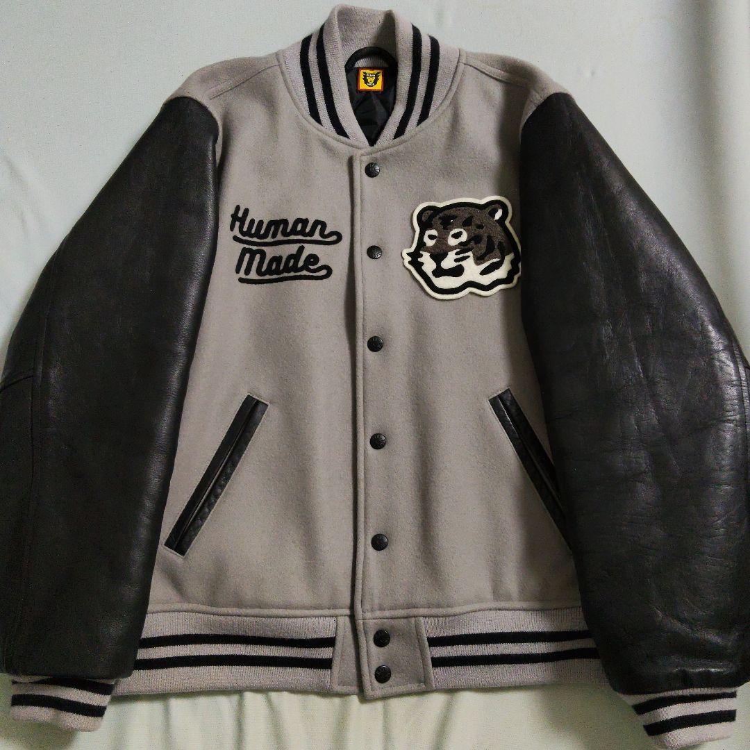 Human Made スタジャン グレー/ブラック