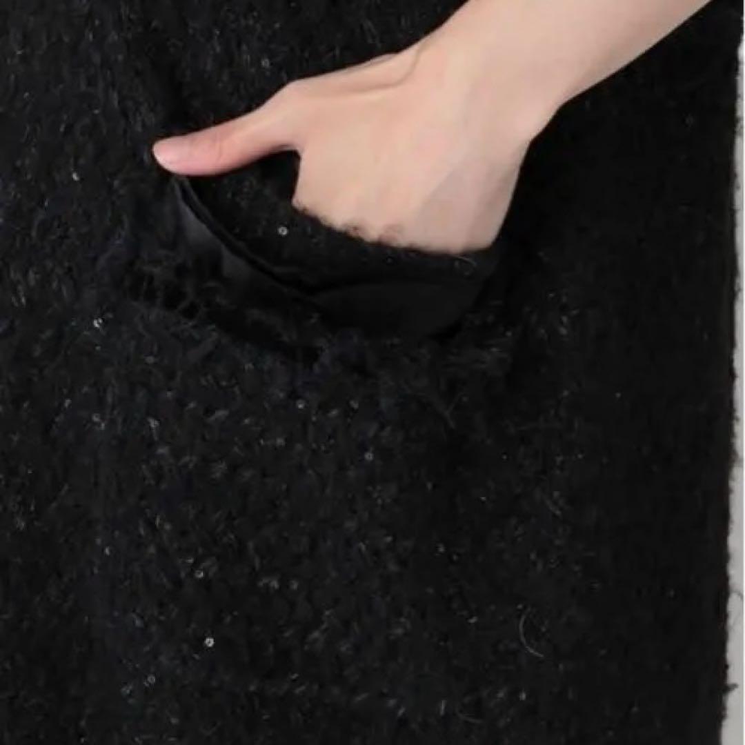 極美品　23AW Curensology エトワールニットツイードベスト