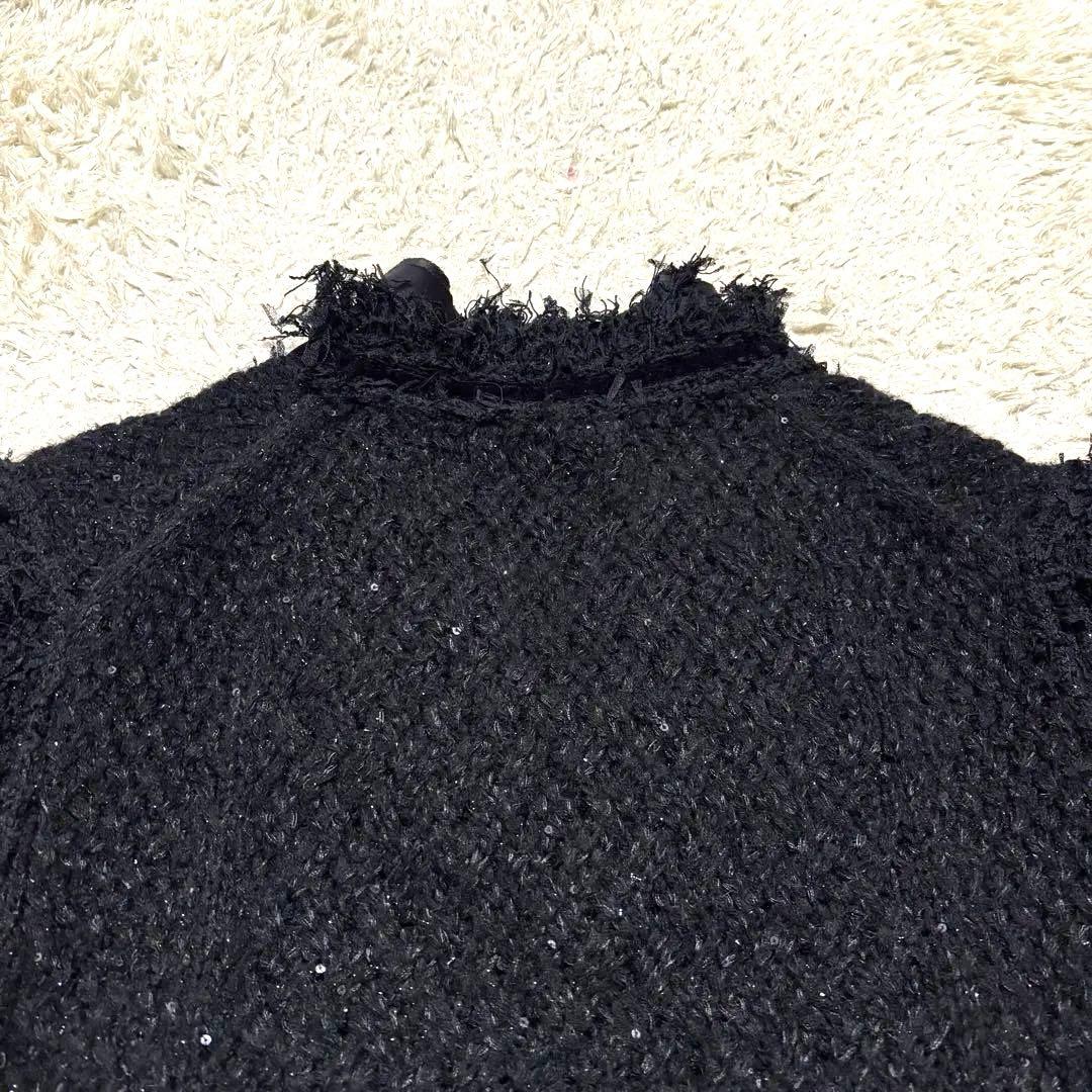 極美品　23AW Curensology エトワールニットツイードベスト