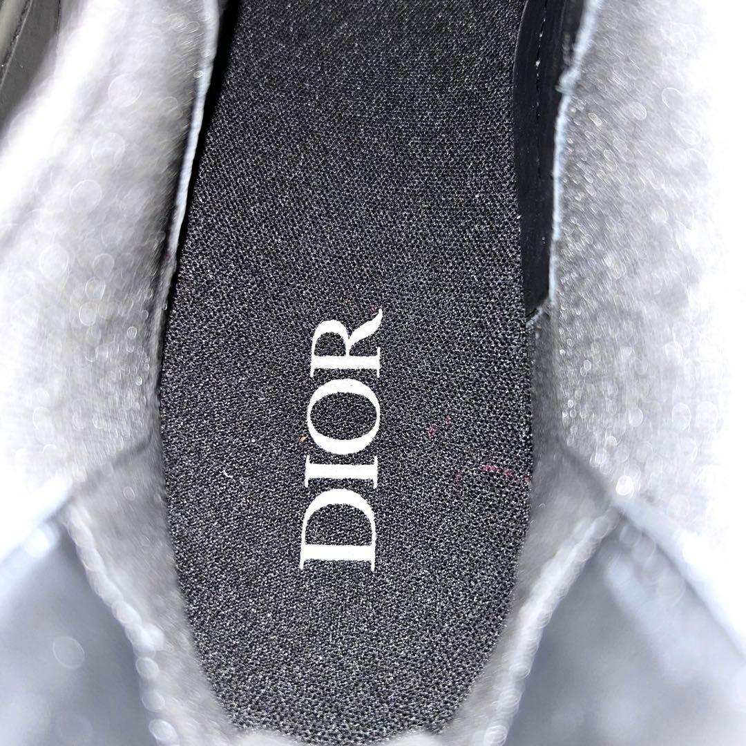 美品　Dior サイドゴアブーツ　チェルシーブーツ　レザー　革　ブラック