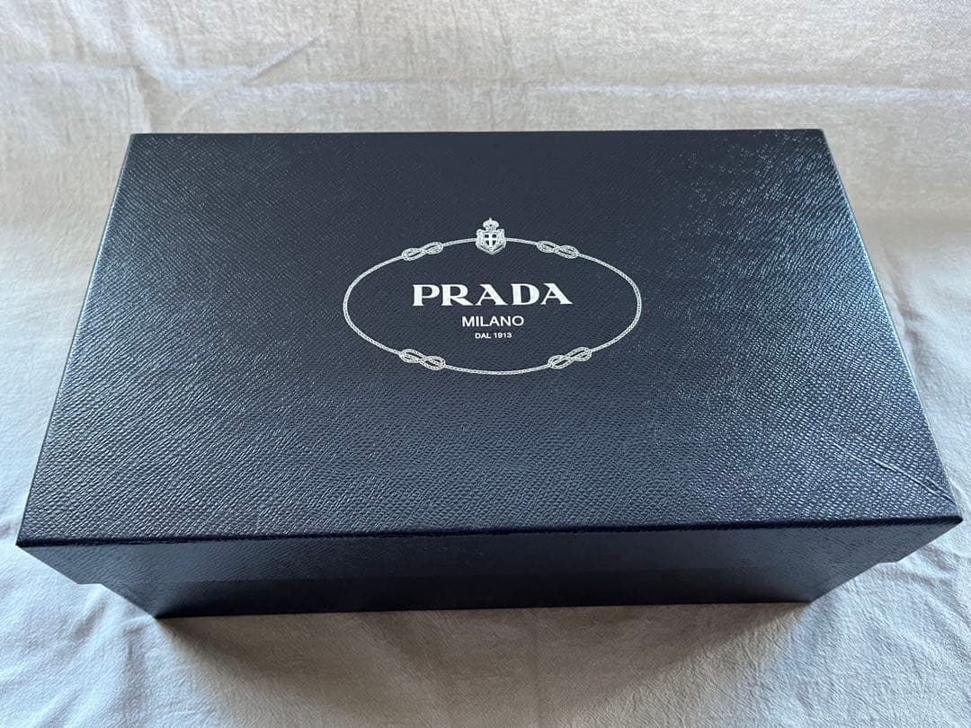 【新品・未使用】PRADA LACE-UP SHOES LEATHER