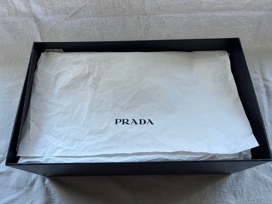 【新品・未使用】PRADA LACE-UP SHOES LEATHER