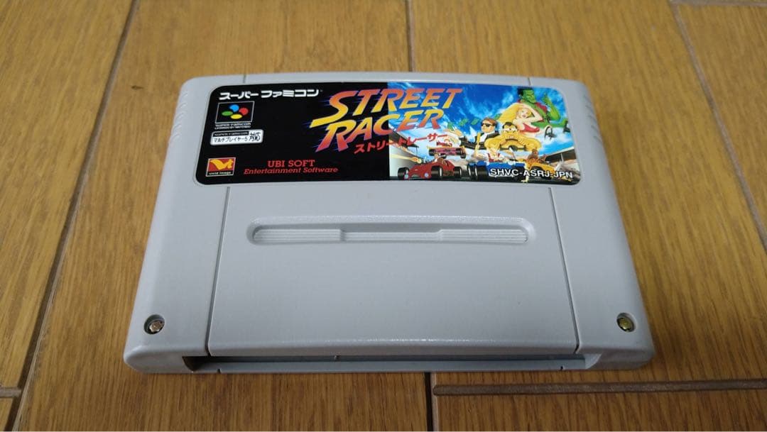 スーパーファミコン　ストリートレーサー　STREET RACER　【美品】