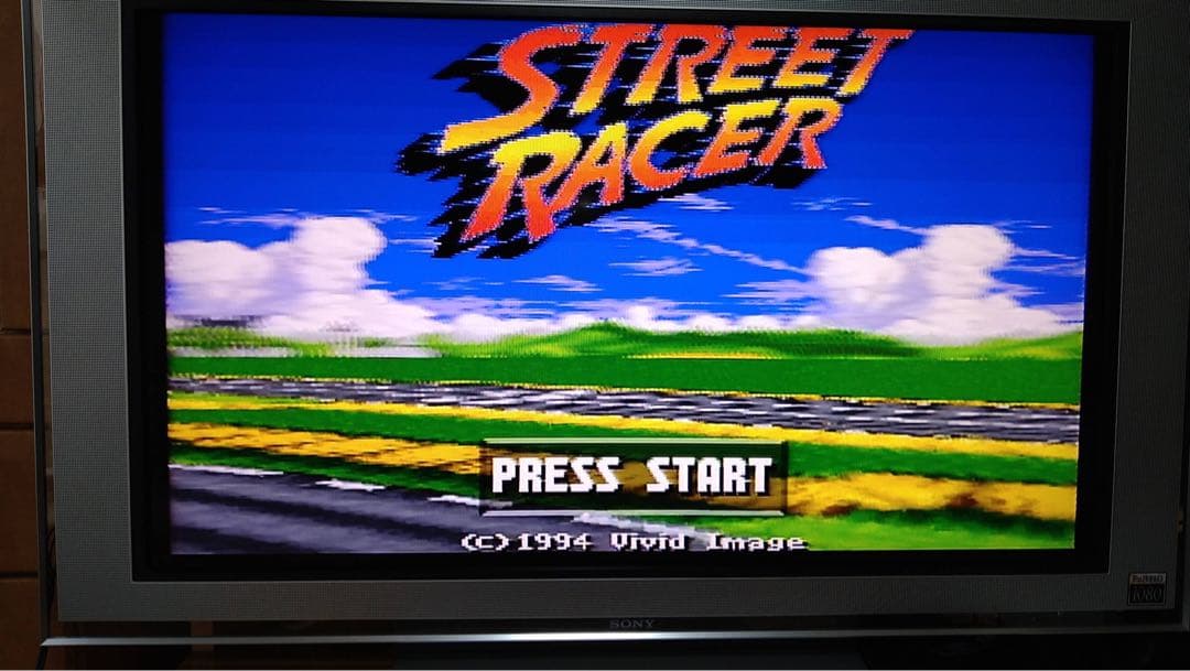 スーパーファミコン　ストリートレーサー　STREET RACER　【美品】